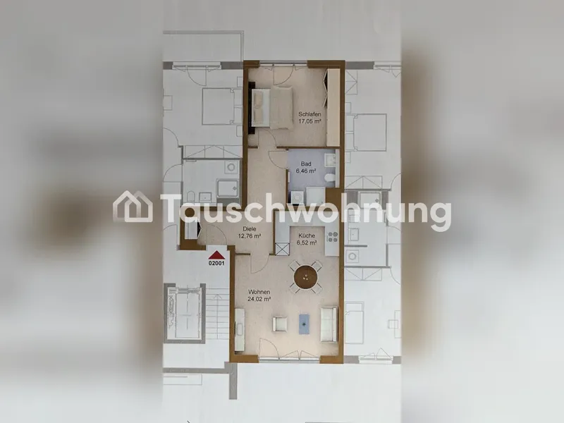 Tauschwohnung: 2 Zimmer Wohnung, S Halensee — photo 1